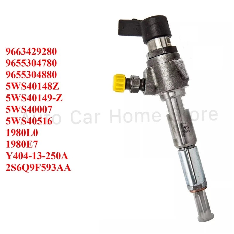 หัวฉีดเชื้อเพลิงดีเซลสําหรับ 1.4 TDCi Ford Fiesta Citroen Peugeot Mazda 2 Toyota Aygo 5WS40148Z A2C5