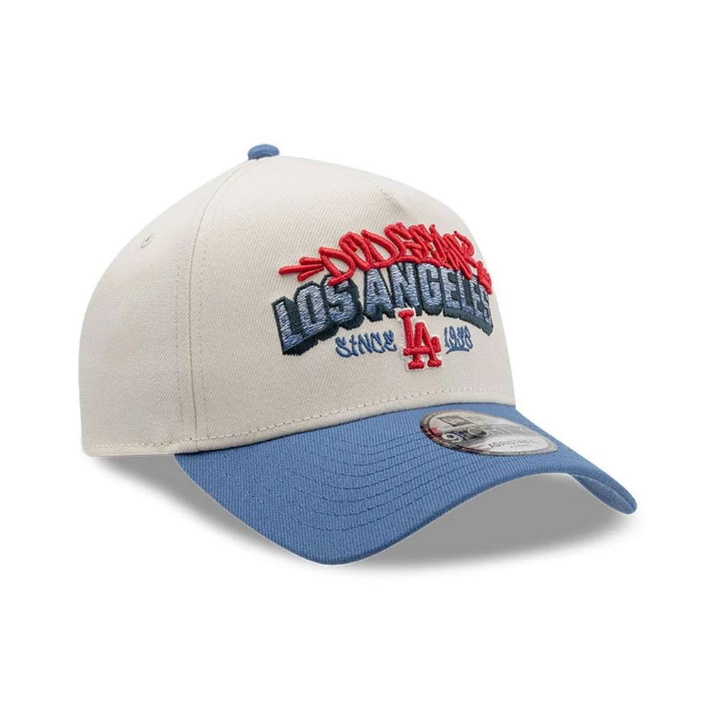 New July CollectionAA-Quality 9FORTY A-Frame LA Dodgers MLB Tagged Beige Chiaro มีหลายสี เหมาะสําหรั
