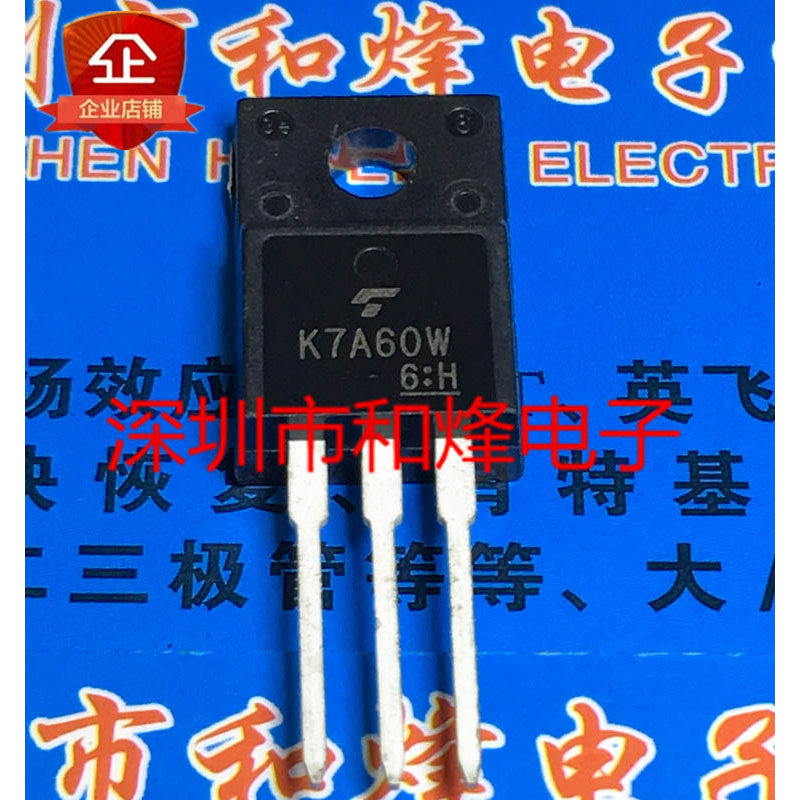 10 ชิ้น K7A60W TK7A60W TO-220F 600V 7A วิทยุไตรโอด