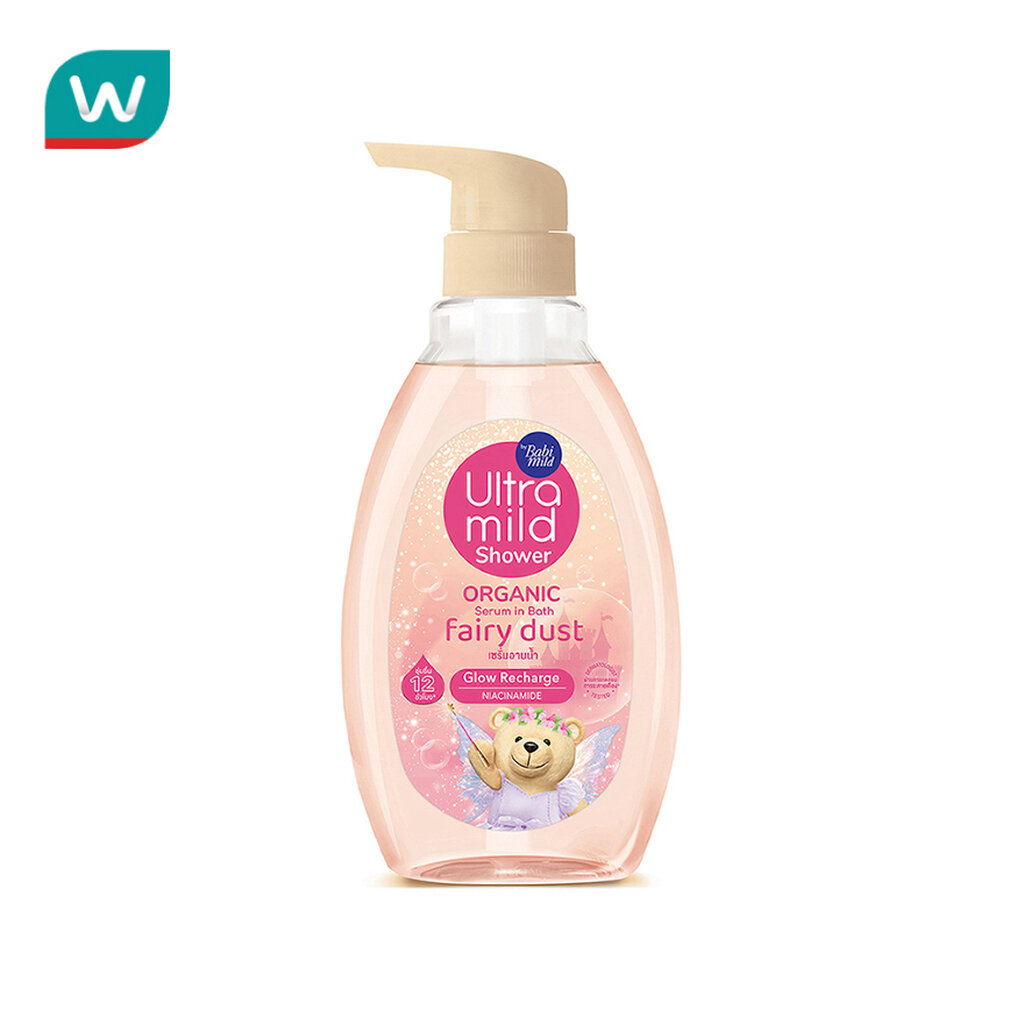 ครีมอาบน้ำ อัลตร้ามายด์ บาย เบบี้มายด์ ออร์แกนิก เซรั่ม อิน บาธ Ultra Mild Serum in Bath ปริมาณ 370 ml.