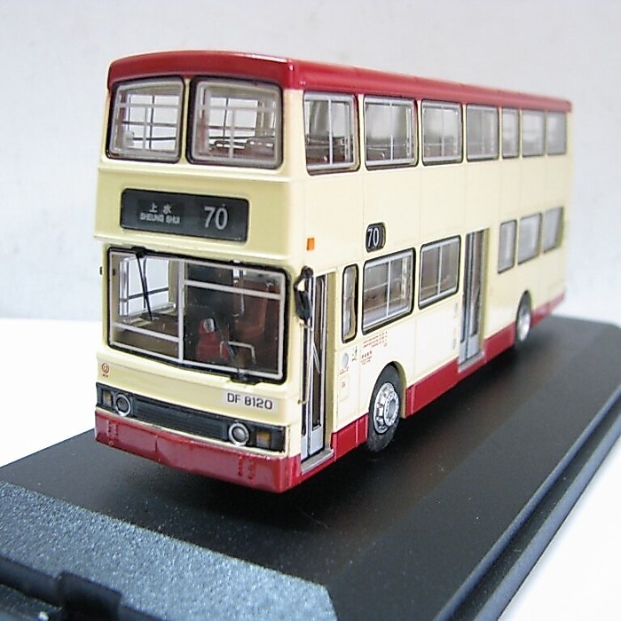 โรงงานเดิม 1: 76 Hong Kong KMB Double Decker Benz O305 Bus Water 70 #
