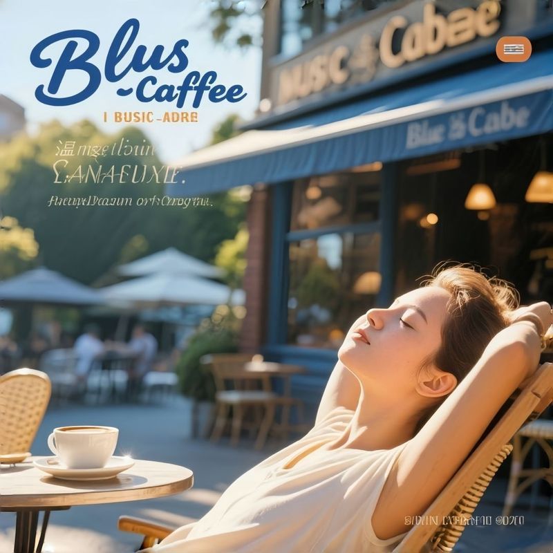 Blues Cafe/Afton Sunshine Elegant Cafe Play Listen Rest Relax Elegant Music cd Disc 7.14t