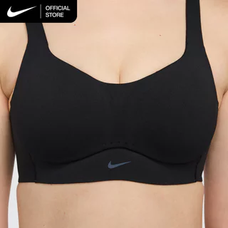 Nike Women's Alate High Support Padded Convertible Sports Bra Sports Bra - Black [FJ2764-010]