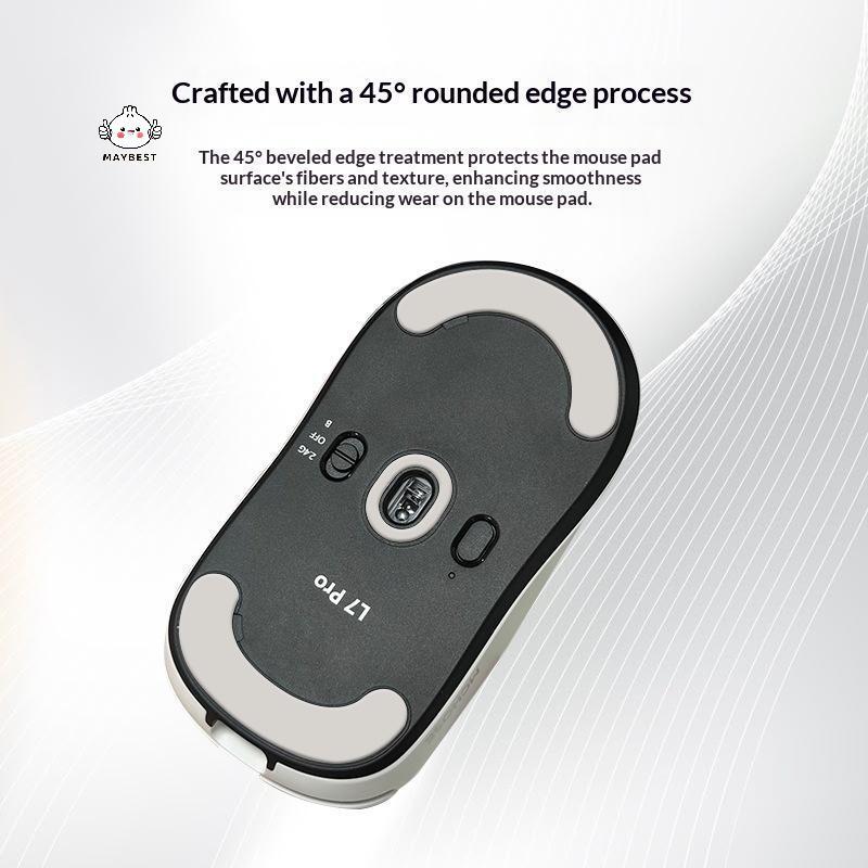 {maybest} 1 ชุด Premium Mouse Feet สําหรับ MCHOSE L7 Ultra+ Enhanced Brake Speed Skates เหมาะกับเมาส