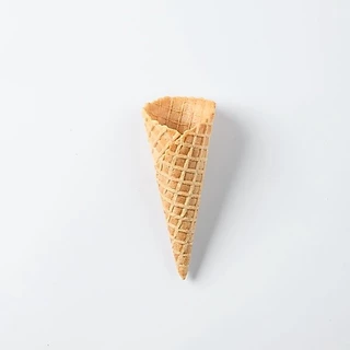 วาฟเฟิลโคน (เล็ก) วนิลา 180 ชิ้น Waffle cone Vanilla flavor (Small) 180 PCS.
