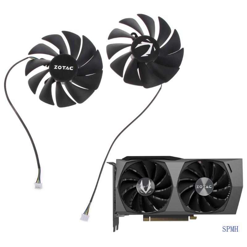 Super 89 มม.พัดลม 4Pin 12V GA92S2U VGA กราฟิกการ์ดพัดลมสําหรับ ZOTAC GAMING GeForce RTX3060 RTX3060T