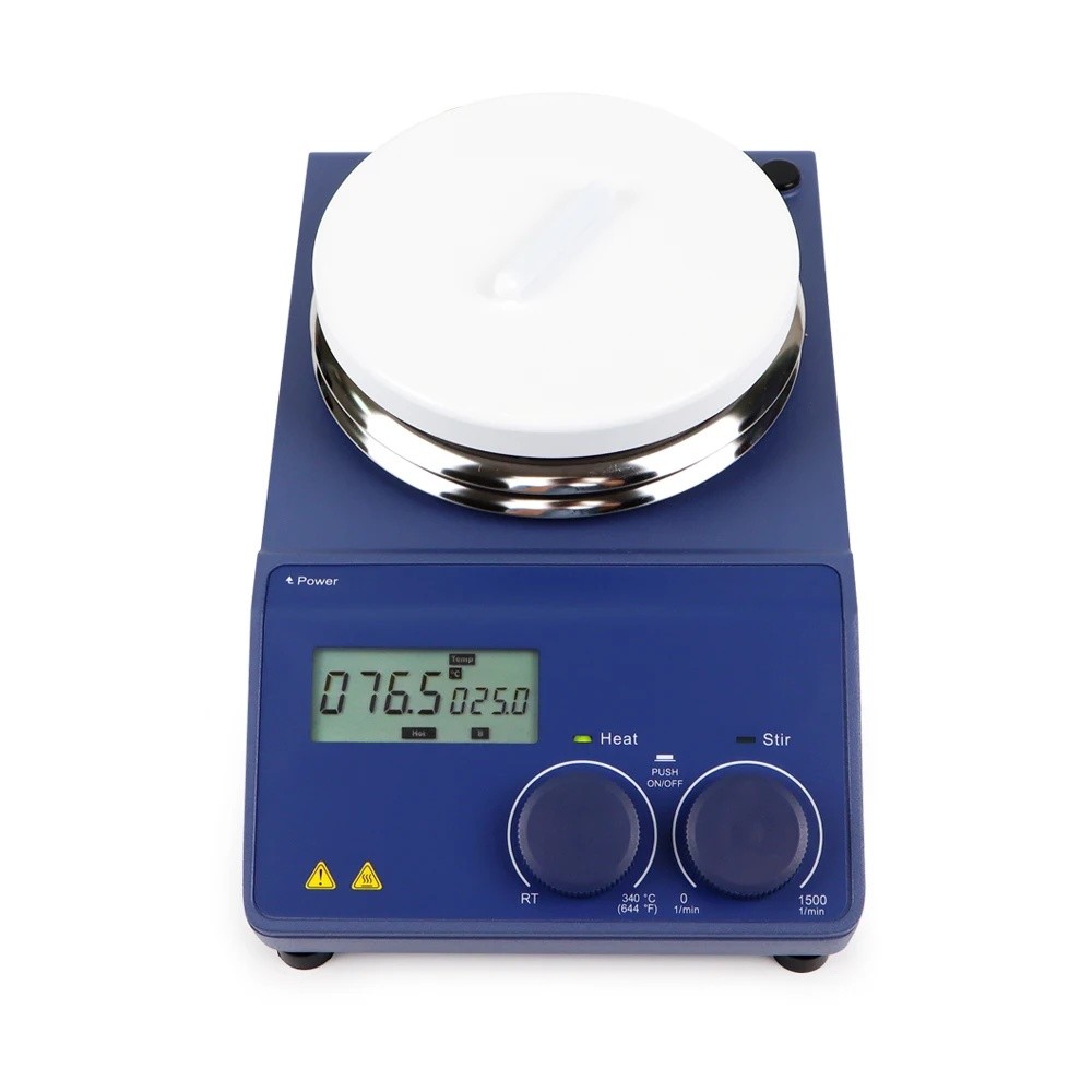 ห้องปฏิบัติการ Hotplates Magnetic Stirrer Hot Plate Digital With Stirrer LED Digital Magnetic Stirre