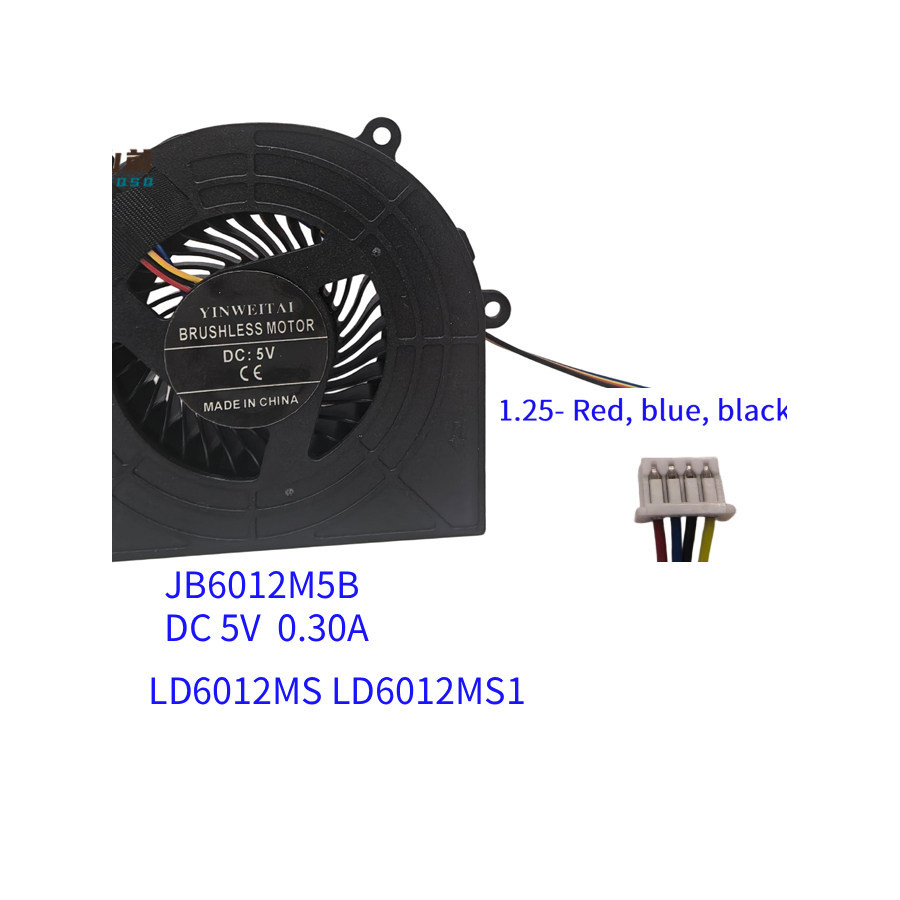 [พัดลมระบายความร้อนพร้อมสต็อก] เหมาะสําหรับ LD6012MS LD6012MS1 JB6012M5B DC 5V MINI Host CPU Fan