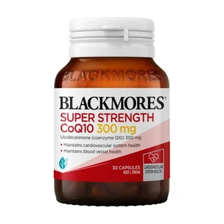 ฉลากใหม่! Blackmores CoQ10 High Potency 150mg 30 Capsules โค-เอนไซม์คิวเทน สุขภาพหัวใจ หลอดเลือด