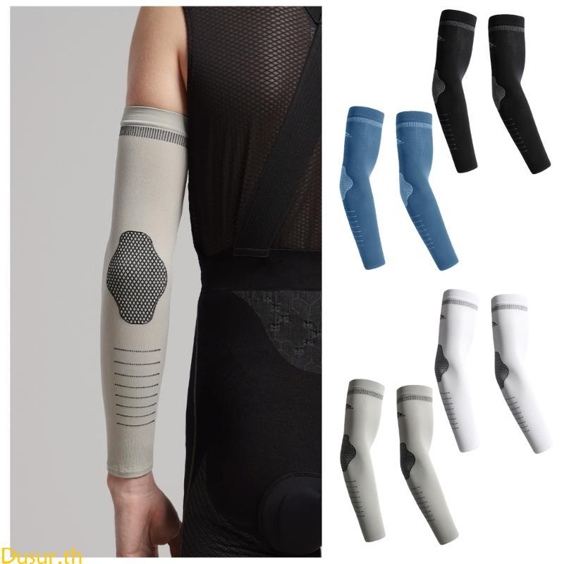 Dusur Cooling Arm Sleeves Moisture-Wiking Arm Sleeves สําหรับผู้หญิงผู้ชายวัยรุ่นกีฬา