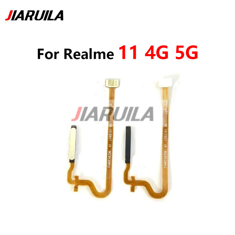 ปุ่มเปิดปิดเซ็นเซอร์ลายนิ้วมือ Flex Cable สําหรับ Realme 11 4G 5G RMX3636 RMX3780