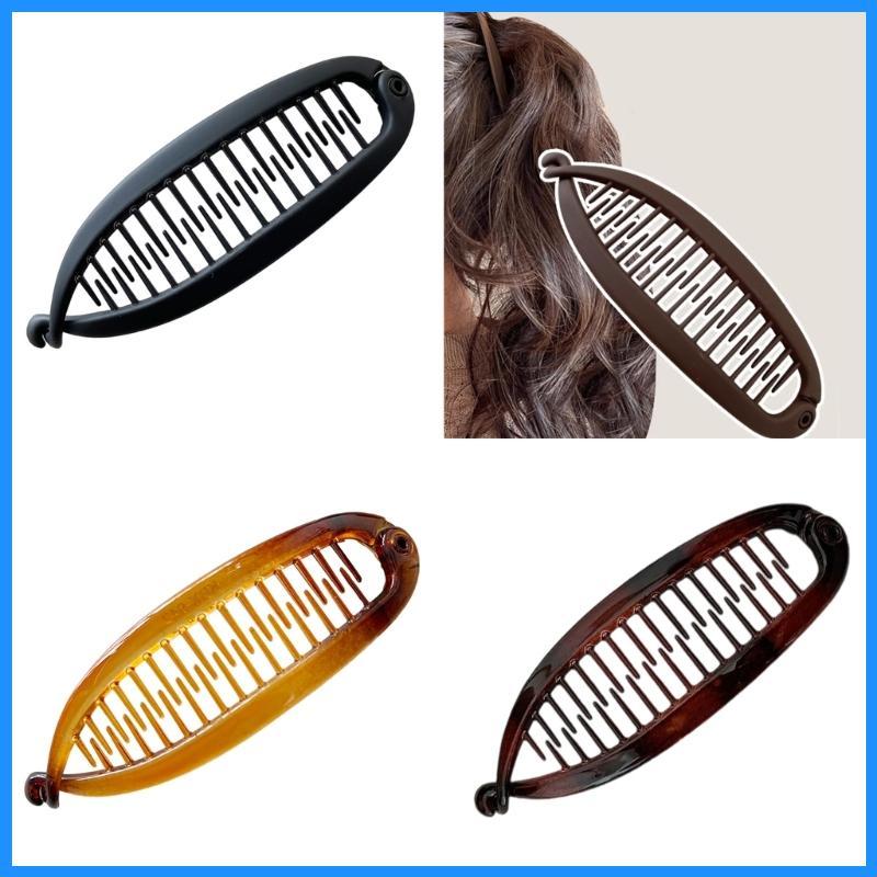 Luk Crese Banana Clip สําหรับกีฬาและงานแต่งงานถือผมหนัก