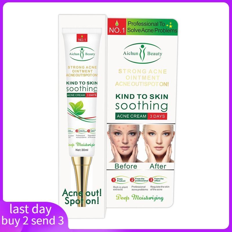 1030readystockAcne Treatment Face Cream Scar Removal Pimple Shrink Pore