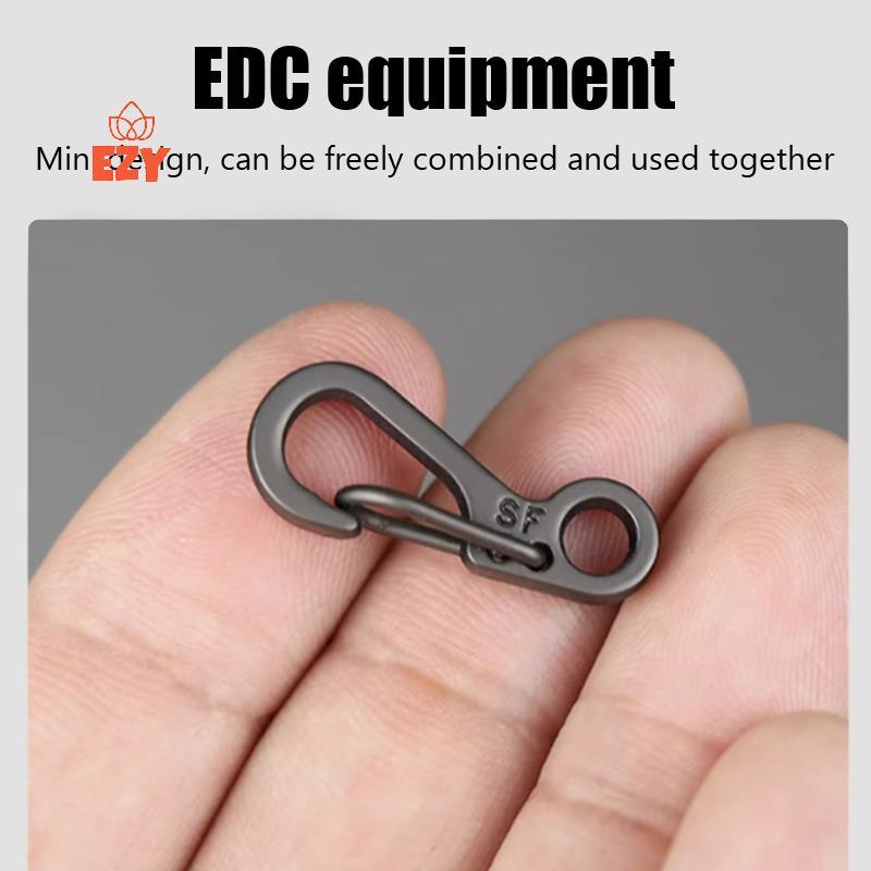 EZY Mini Bule คลาสสิกและเรียบง่าย Mini ฤดูใบไม้ผลิ Bule Qui แขวนพวงกุญแจพวงกุญแจ Edc อุปกรณ์ใหม่