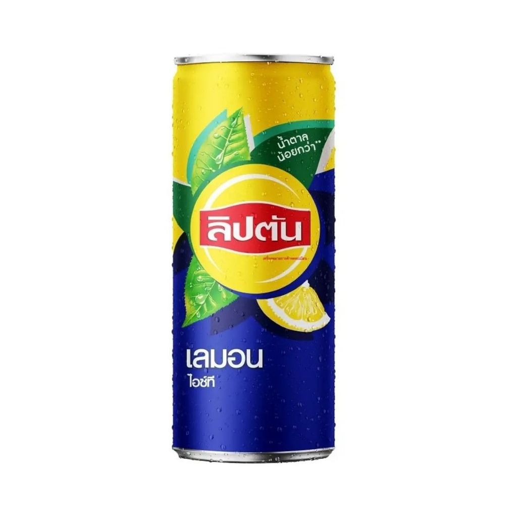 ลิปตัน ไอซ์ทีเลมอน Lipton Lemon Iced Tea 245ml.