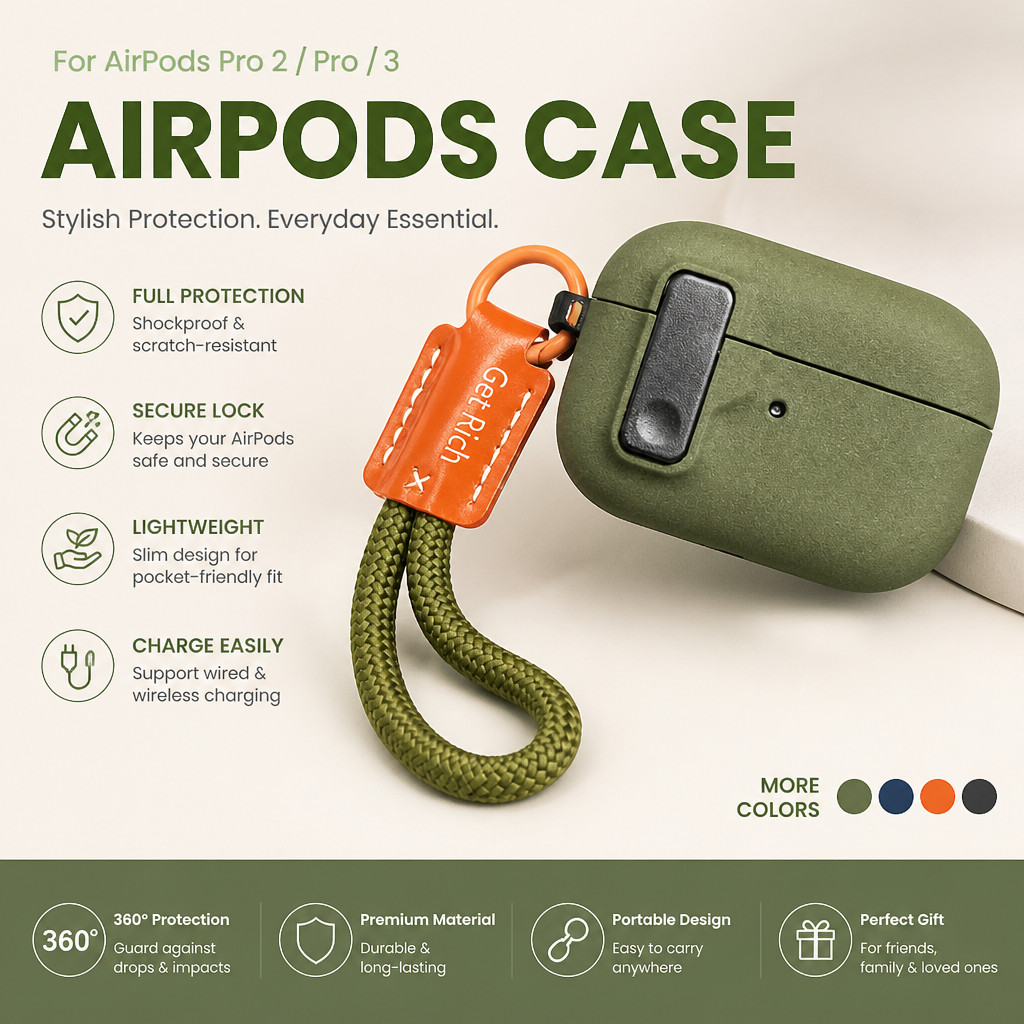 เคส airpods pro 3/เคส airpods 4/เคส airpods pro 2/เคส airpods pro/เคส airpod/เคส airpods 4/เคส airpo