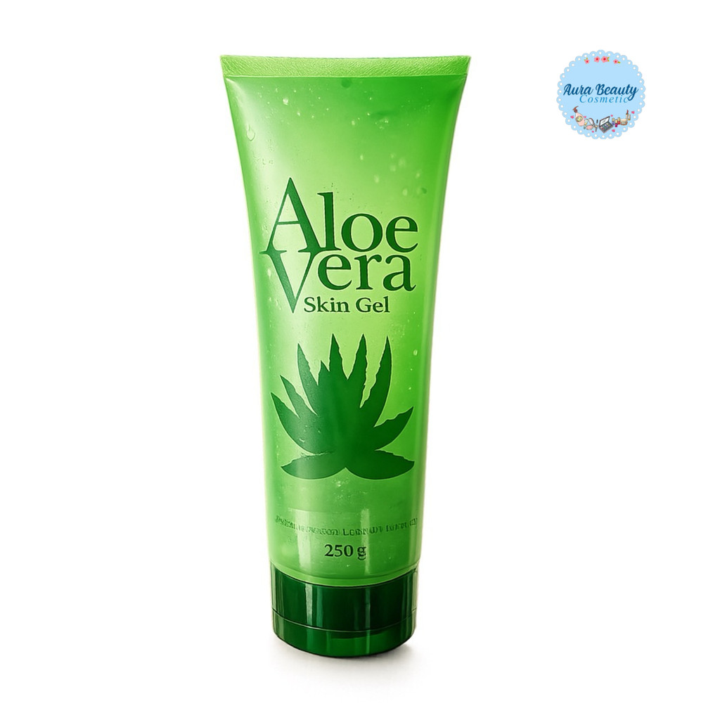 Banna Aloe Vera Skin Gel 250g. เจลว่านหางทาผิว บ้านนา แพคเกจใหม่ เนื้อเจลใส