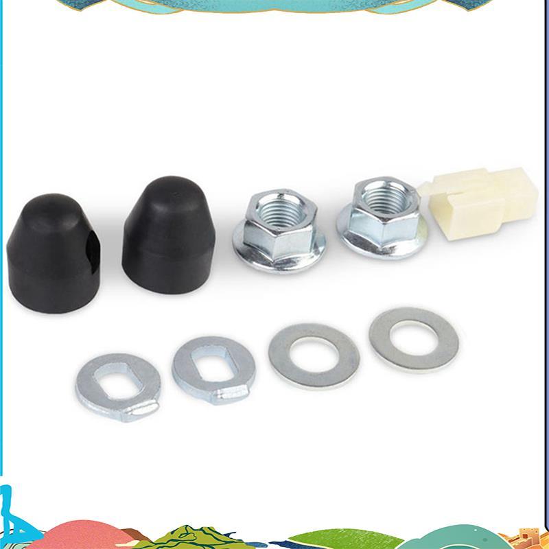 E-Bike ไฟฟ้าจักรยาน Hub Motor Axle Lock Nut /Lock Washer /Spacer /Nut Cover พร้อมเพลา 12 มม.