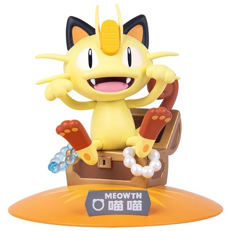 Meowth Prime Figure Funism Pokemon รูปปั้นสะสมรูป