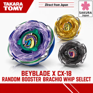 TAKARA TOMY BEYBLADE X CX-18 Random Booster Brachio Whip Select