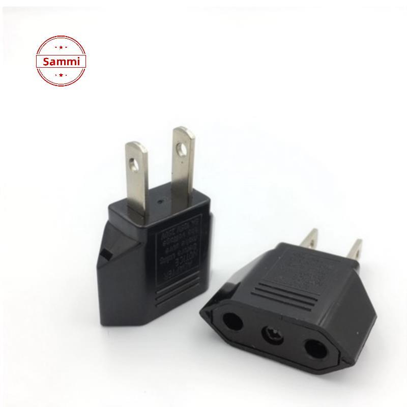 Sammi EU Euro Euro Euro Europe to US USA Power Ja Wall Plug Converter Travel Adapter Adaptor TH