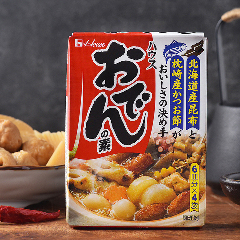 ญี่ปุ่นนําเข้า Good Service Oden Soup Pack Stew Hot Pot Mala Tang Seasoning 711 ร้านสะดวกซื้อ Oden
