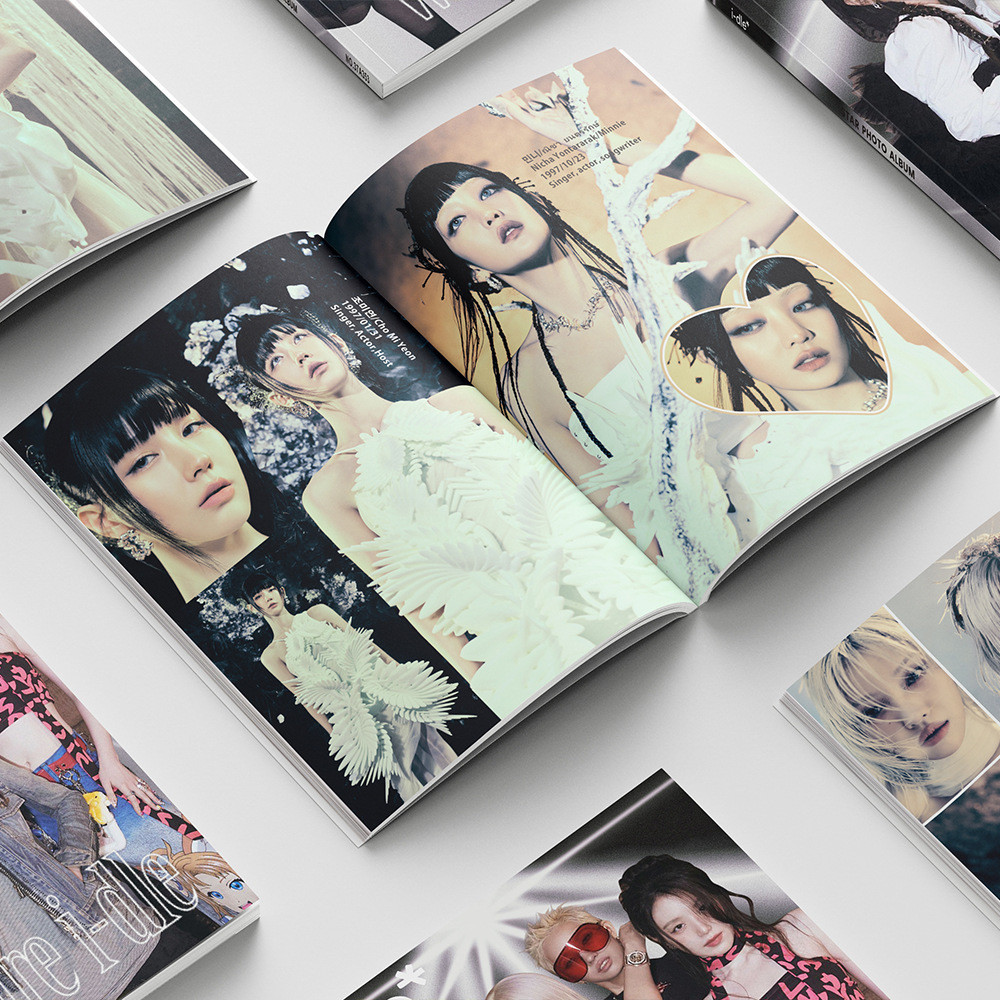 Star Big Photo Album TWICE อัลบั้มใหม่ ENEMY อัลบั้มรูปนิตยสาร Lin Nalie Sun Chaeyoung Photocard