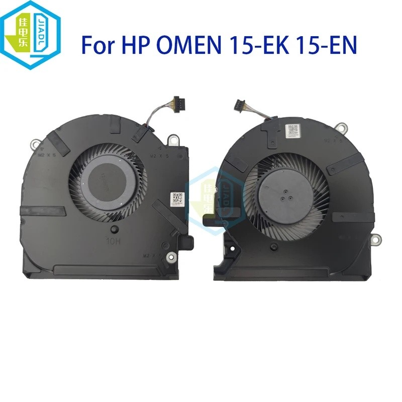 DC12V 5V โน้ตบุ๊ค Cooler CPU GPU พัดลมสําหรับ HP OMEN 15-EK 15-EN TPN-Q236 Q238 M04215 M04216-001 M0