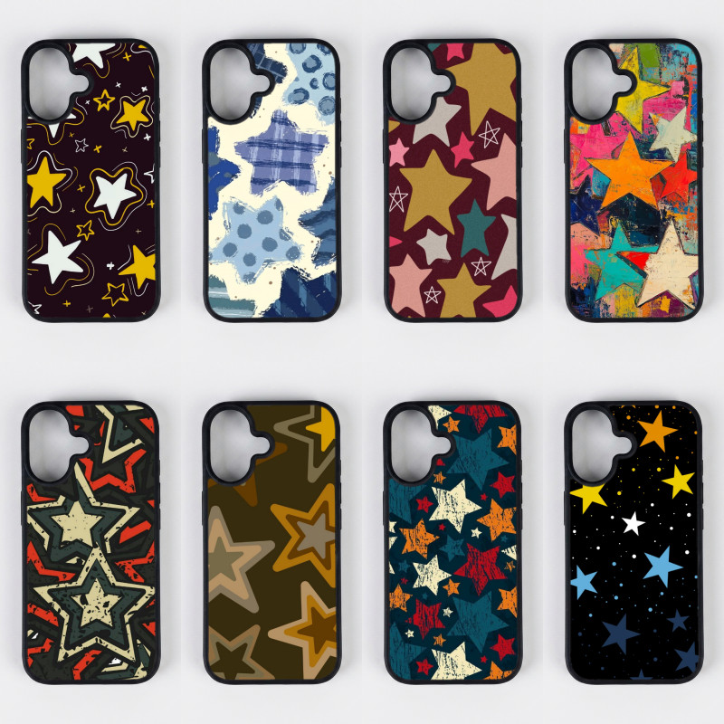 เคสโทรศัพท์มือถือสำหรับ iPhone 11 11Pro 11Promax ลายดาว-1