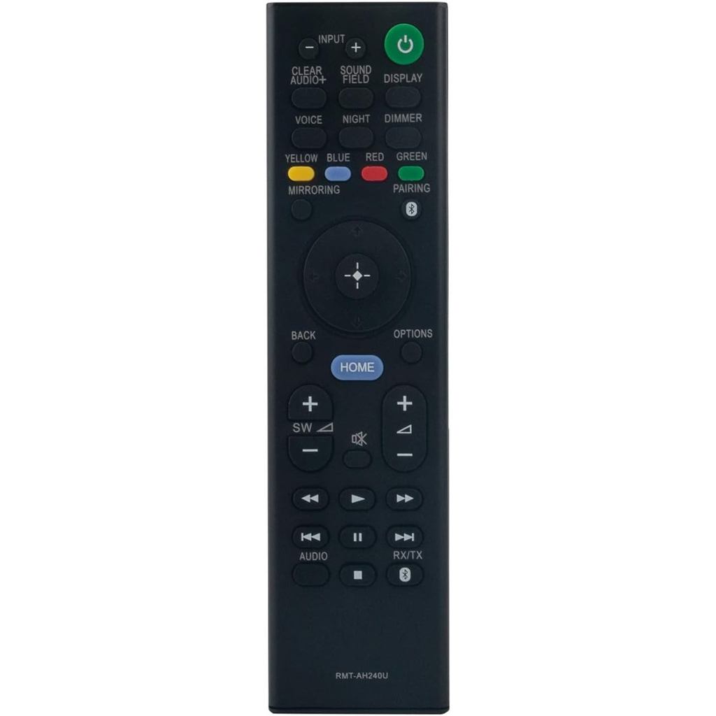 RMT-AH240U เปลี่ยนรีโมทคอนโทรล fit สําหรับ Sony Soundbar HT-NT5 HT-XT2 HT-CT790 HT-CT800 SA-NT5 SA-C