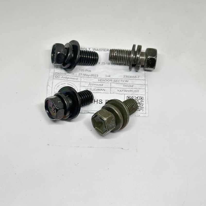 14 แหวน Dabel Bolts M10 Original Toyota Fortuner Seat Bolts ขายส่ง