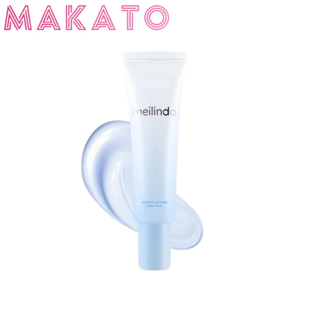 MEILINDA CORRECTING BASE Aura Blue เมลินดา เบสฟ้า ปรับสีผิว ไพรเมอร์ เกลี่ยง่าย ขนาด 20g