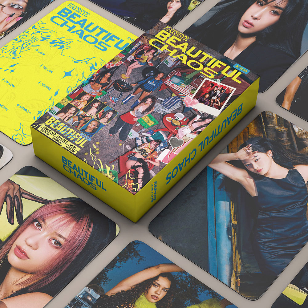 K KPOP KATSEYE Photocard แมวนักเรียน BEAUTIFUL CHAOS สินค้า TOWER Photocard Daniel