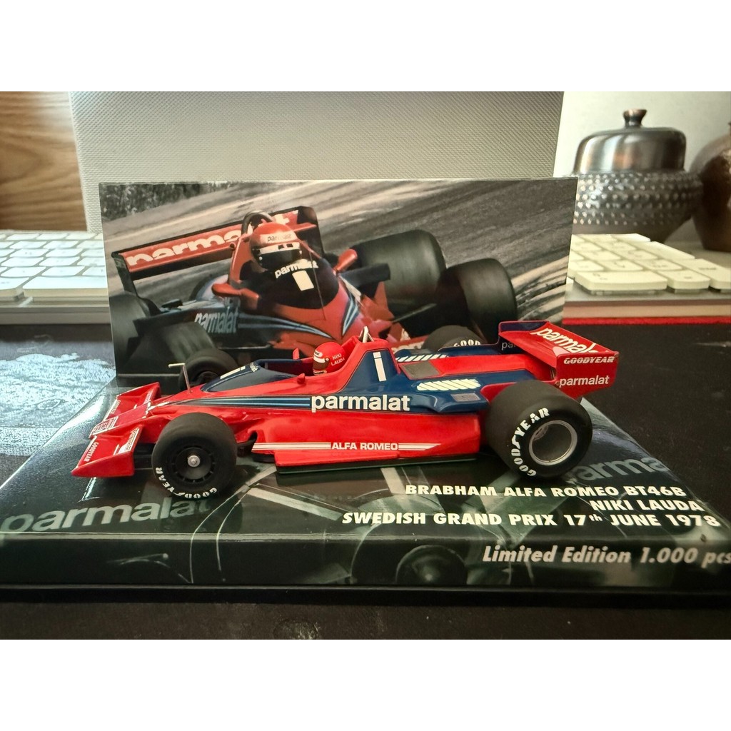 [ออกพิมพ์] Mini Cut 1/43 Braham-Alpha Romeo Fleet BT46B Labor (หากคุณมีคําถามใดๆ ติดต่อฝ่ายบริการลูก