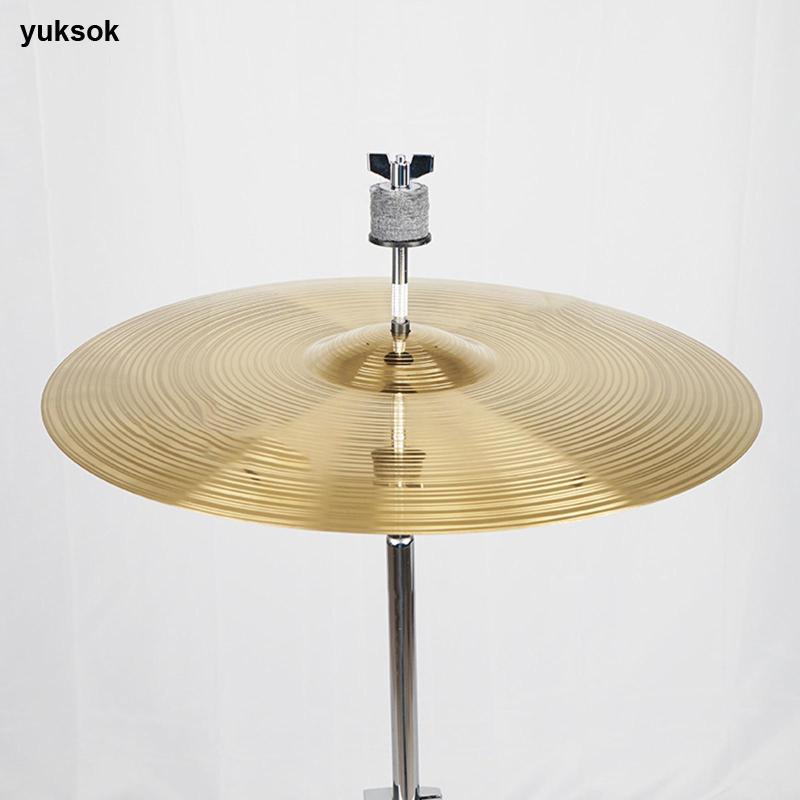 [yuksok] Hi-Hat Clutch Cymbal Mount Stacker, ขนาด 4 นิ้ว Metal Cymbal Stacker สําหรับก้าน 8 มม. สําห