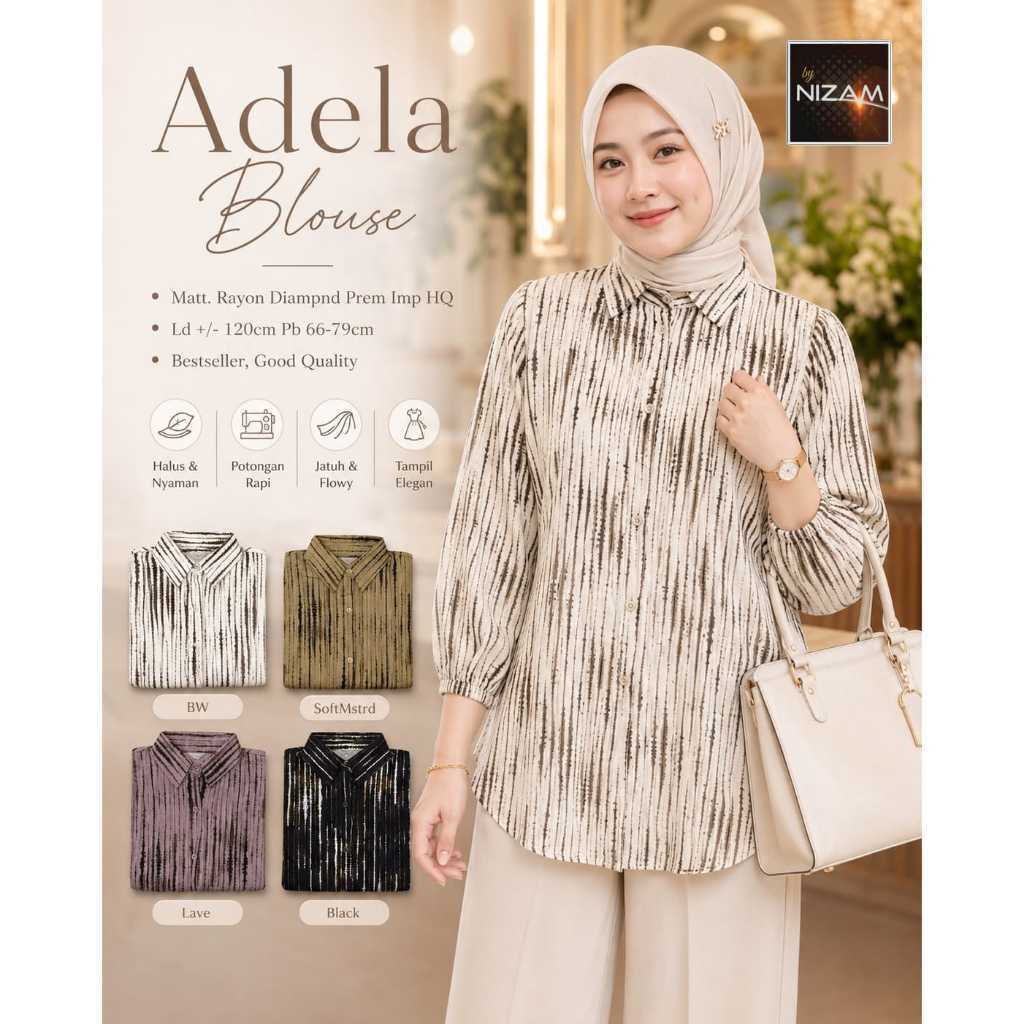 0808 ADELA BLOUSE โดย NIzAM FASHION SOLO // NOVIISTUFF