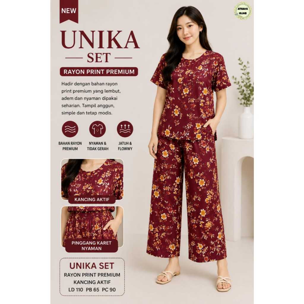 0808 UNIKA SET โดย AtHAYA DAILY WEAR FASHION SOLO // NOVIISTUFF