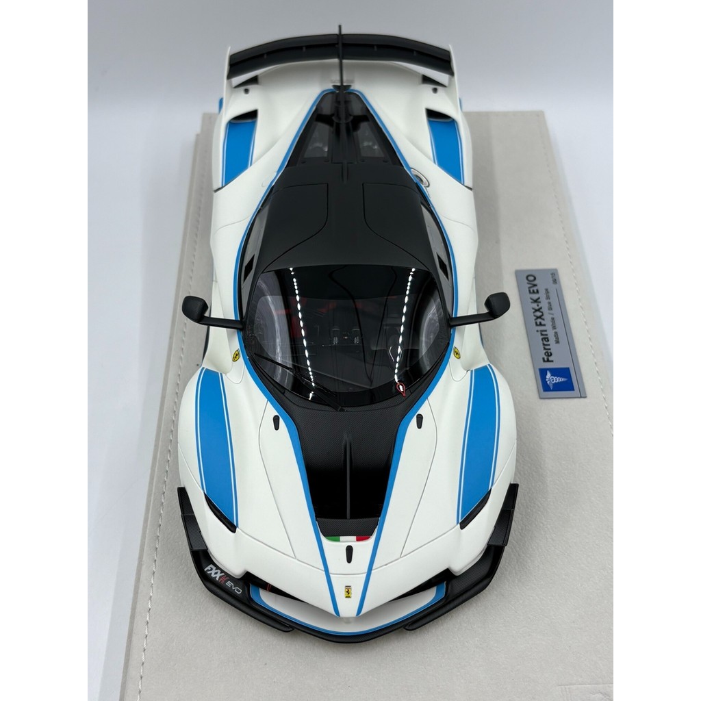 HERMES COLLECTION Ferrari fxxk-evo fxxk Lafa Racing Version 1/18 โมเดลรถเรซิ่นใหม่เอี่ยมไร้ที่ติ