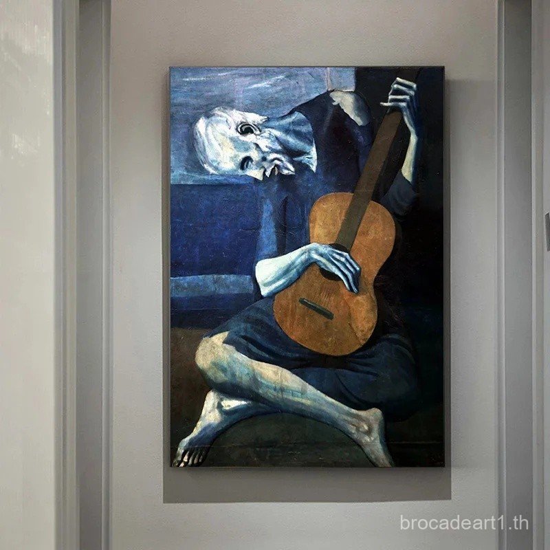 Pablo Picasso ที่มีชื่อเสียงงานศิลปะคอลเลกชันโปสเตอร์ผ้าใบภาพวาดบทคัดย่อ Vintage Wall Art สําหรับ Ga