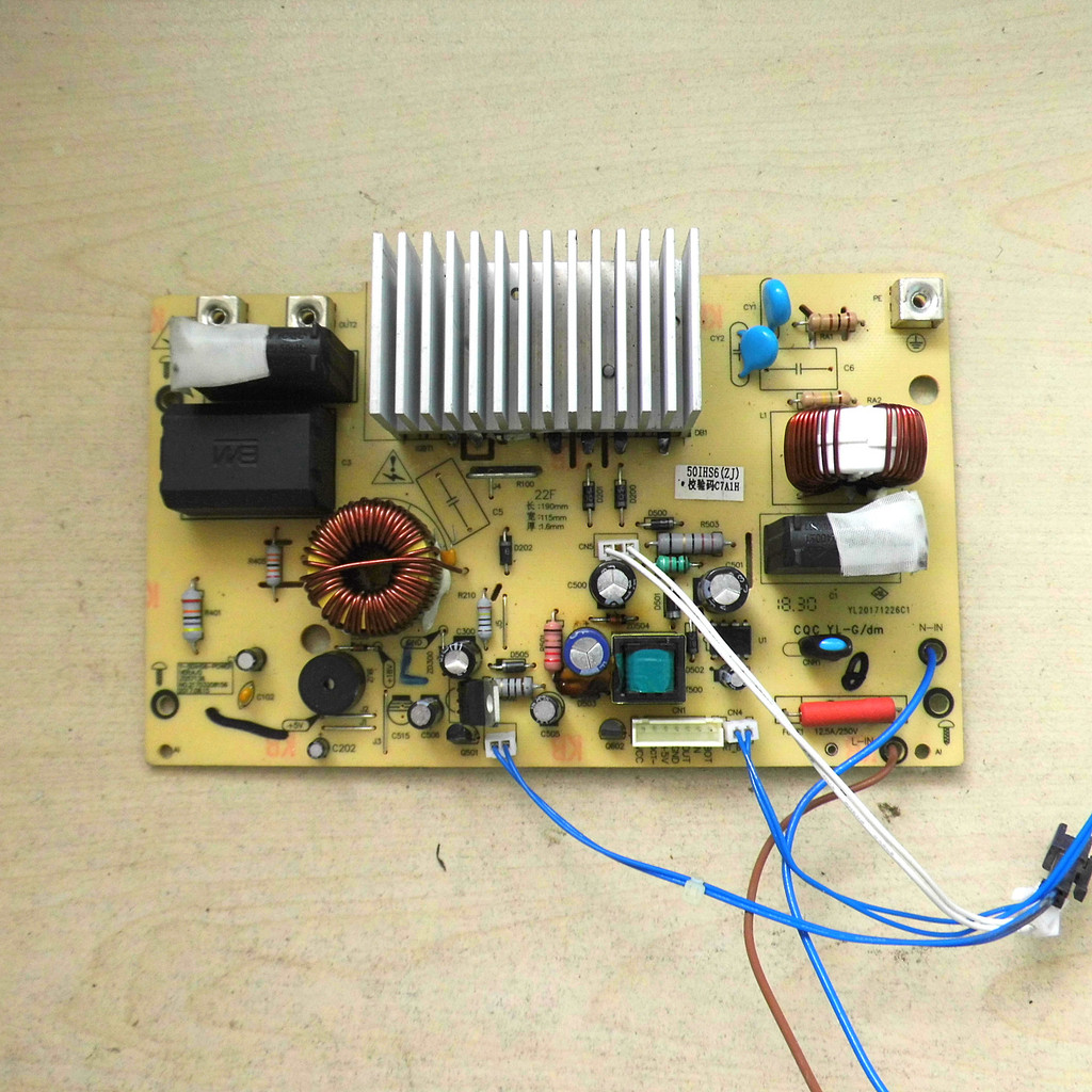 เหมาะสําหรับหม้อหุงข้าวแผงวงจร Y-50IHS6-P0WER บอร์ดควบคุม Power Board Test Easy Disassembly Parts