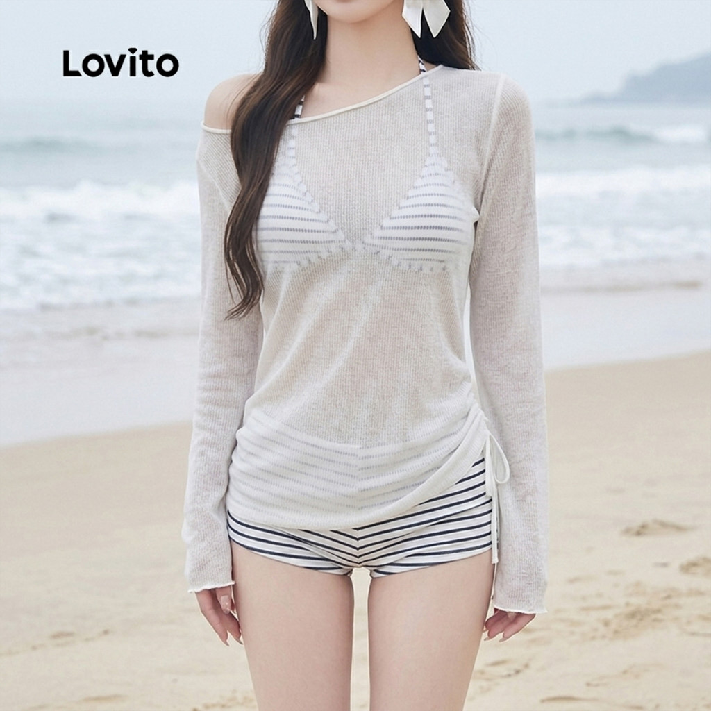 Lovito طقم بيكيني نسائي مثلث (3 أطقم) — صورة 4