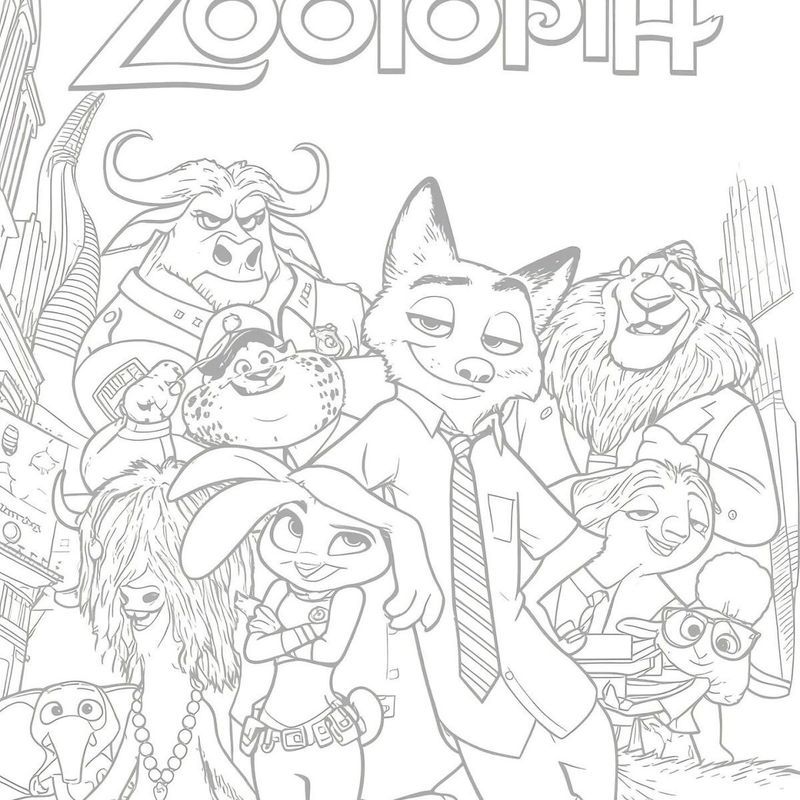 A Crazy Animal City Control ปากกาผ้าม่าน Line Draft Touch Fish Line Drawing Crazy Animal City สีดําส