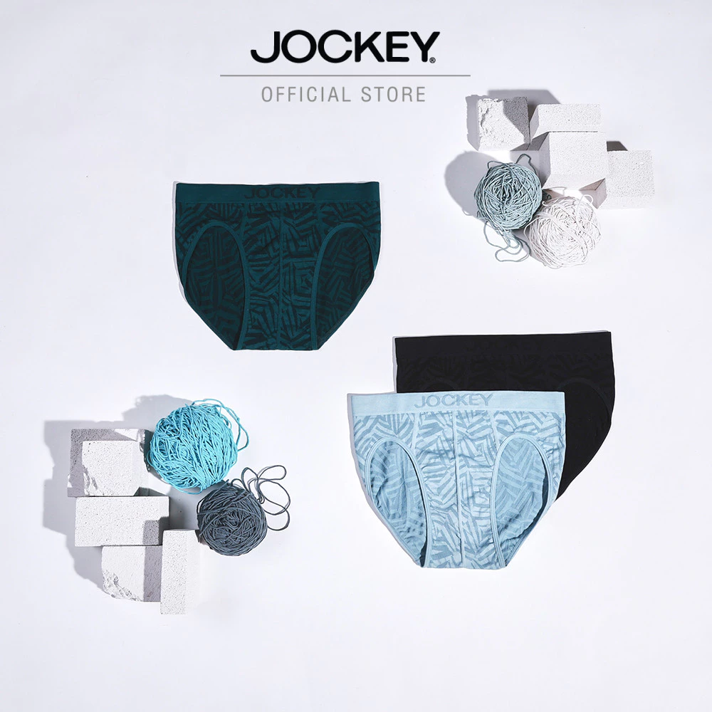 JOCKEY UNDERWEAR กางเกงในชาย SEAMFREE FASHION รุ่น KU 1208F BRIEFS