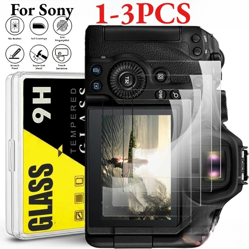 SONY 1-3PCSกระจกนิรภัยสําหรับSony ZV‐1 ZV‐1F ZV‐1M2 ZV‐E10 II ZV‐E10 ZV‐E10K ZV‐E10L ZV1F ZV1M2IIอุป