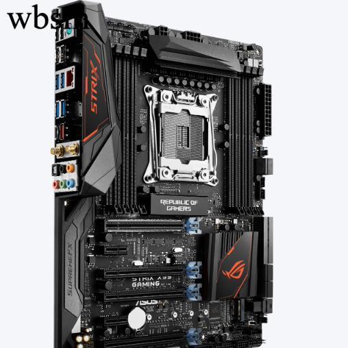 [คอลัมน์เมนบอร์ด] Asus X99 GAMING 2011-3 Pin-Legged Raptor Series DDR4 เกมการเล่นเกมหน่วยความจําเมนบ