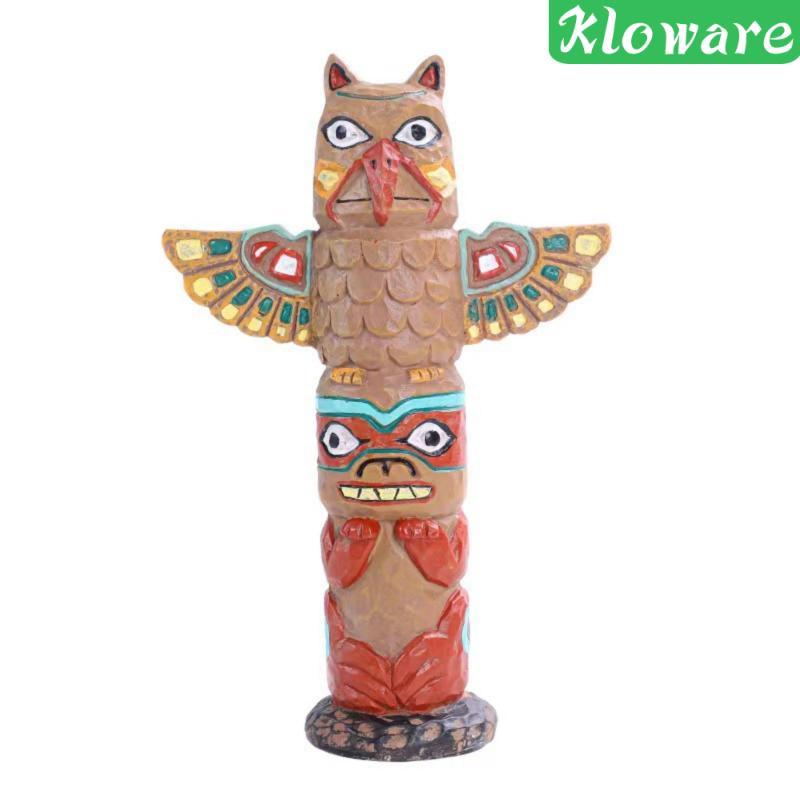 [Kloware] Totem Pole หลากสี Totem Pole Figurine Freestand สําหรับ 23CM Style 1