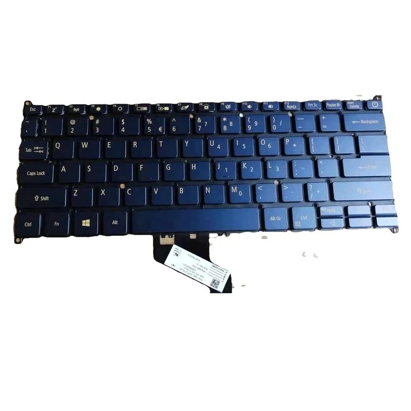 US RU แล็ปท็อปคีย์บอร์ดแบ็คไลท์สําหรับ Acer Swift 3 SF314-57 SF314-57G SF514-54GT ภาษาอังกฤษ SV3P-A7