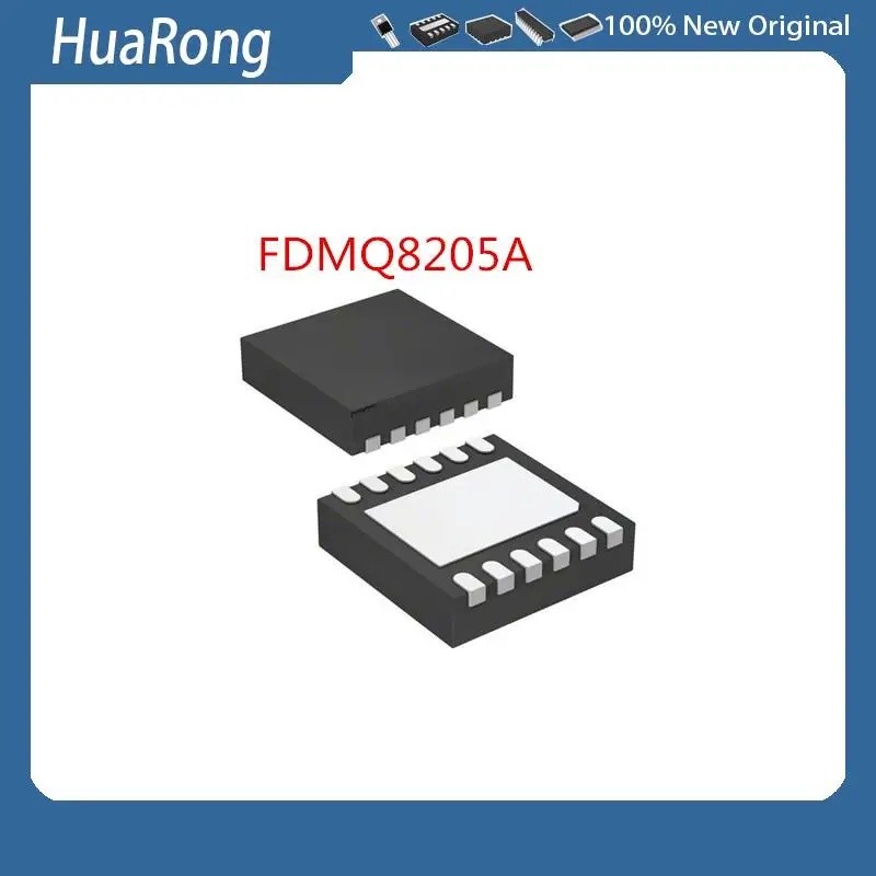 2 ชิ้น/แบทช์ FDMQ8205A FDMQ8205 WDFN12