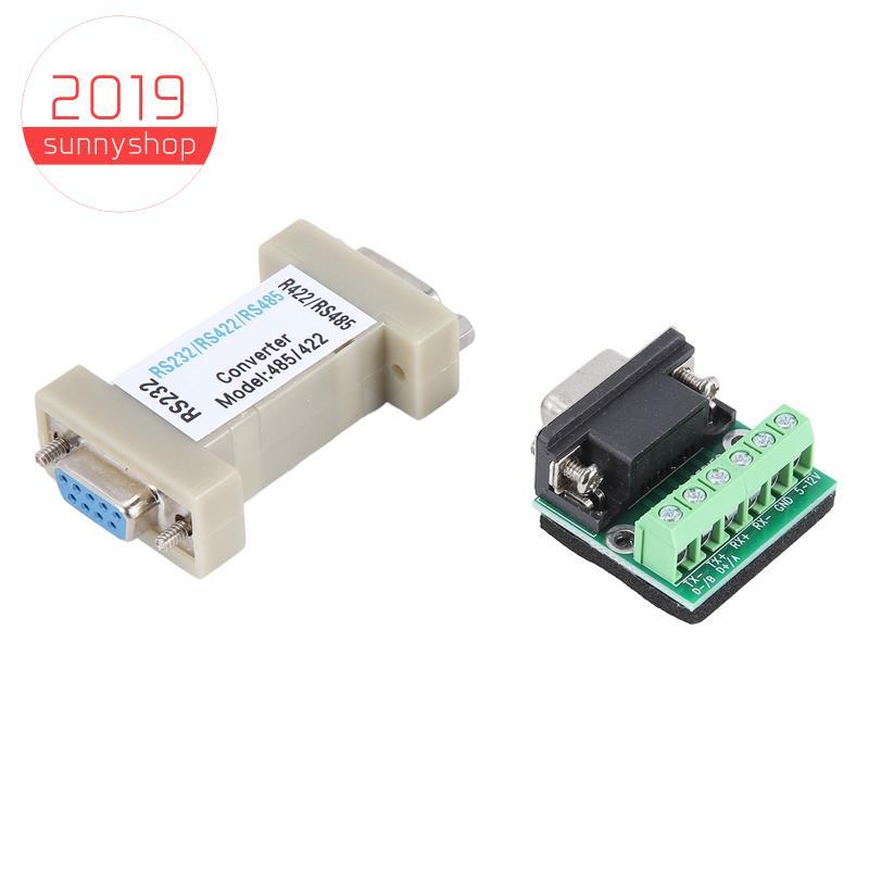 [sunnyshop2019]-232 RS232 Serial to RS485/RS422 485/422 Converter เข้ากันได้กับ EIA/ RS232C มาตรฐานแ