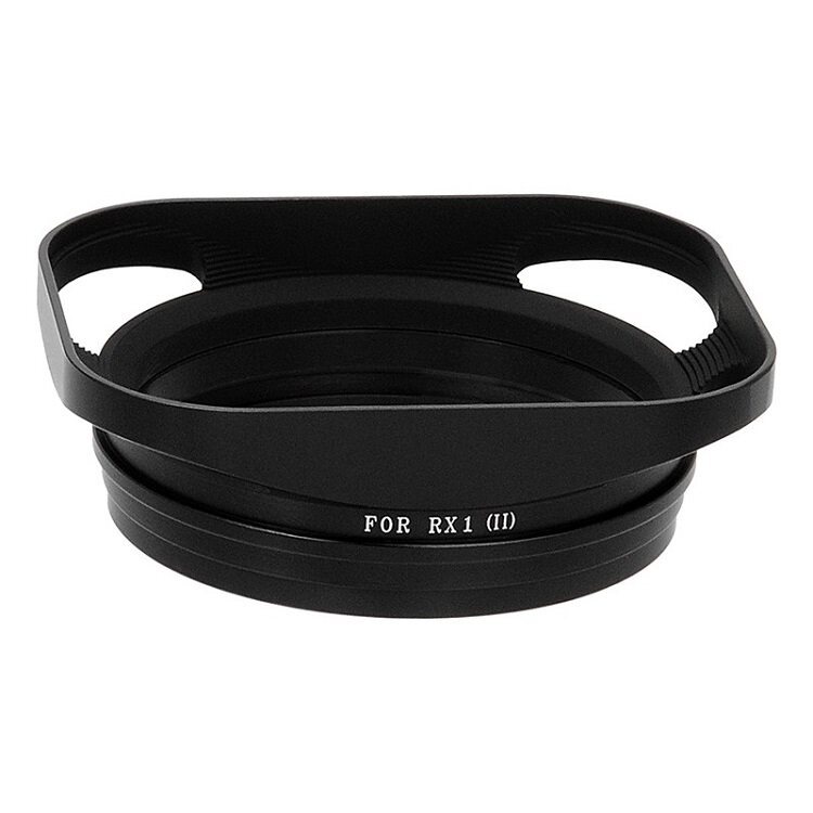 American Fotodiox เหมาะสําหรับ Sony Sony RX1/R/RII/R2/R3 เลนส์ฮูดโลหะสี่เหลี่ยม